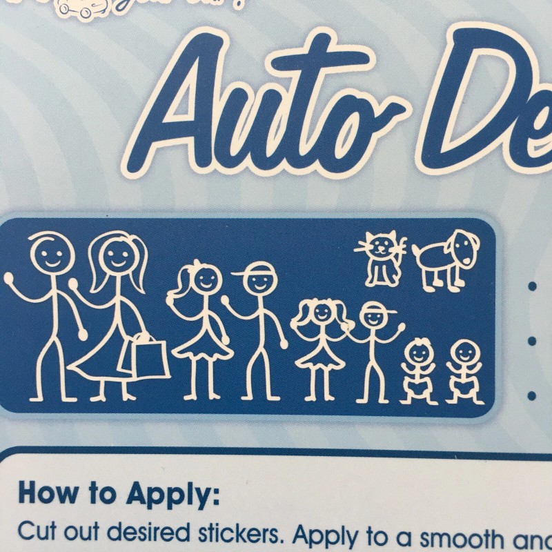 Auto Decals Set Of Family Car Stickers-Fathe