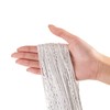Airssory Polyester Silk String Curtain with Fringe for Room Divider