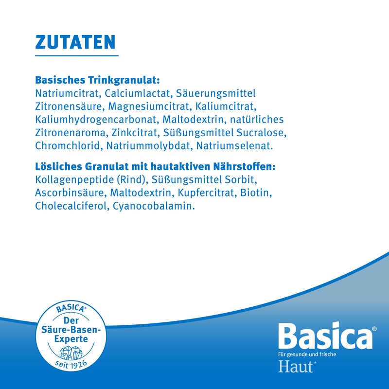 Basica Skin - Basic Drinking Granules and Soluble Granules, for