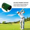 BESPORTBLE 1 Set Golfing Training Turf Mat Portable Practice Pad