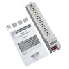 Tripp Lite 8 Outlet Surge Protector Power Strip, 8ft Cord,