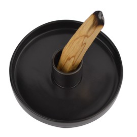 Palo Santo Holder, Palo Santo Sticks Holder, Palo Santo Burner, Ceramic Palo Santo Holder (Black)