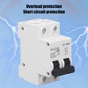 DC Circuit Breaker Overload Protection Magnetic System PV Circuit Breaker