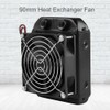 90mm 8 Tubes Heat Exchanger Fan Faster Heat Dissipation Water