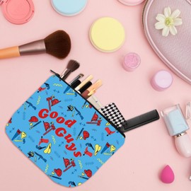 MYSOMY Chucky Horrible Movie Makeup Bag Good Guys Zipper Bag Chucky Fans Gifts Zipper Pouch for Horror Movie Lover (Good Guys Bag)
