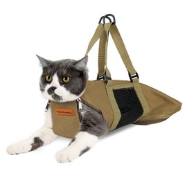 Cinf Cat Nail Clipping Cleaning Grooming Restraint Bag No Scratching Biting for Bathing Nail Trimming Injecting Examining