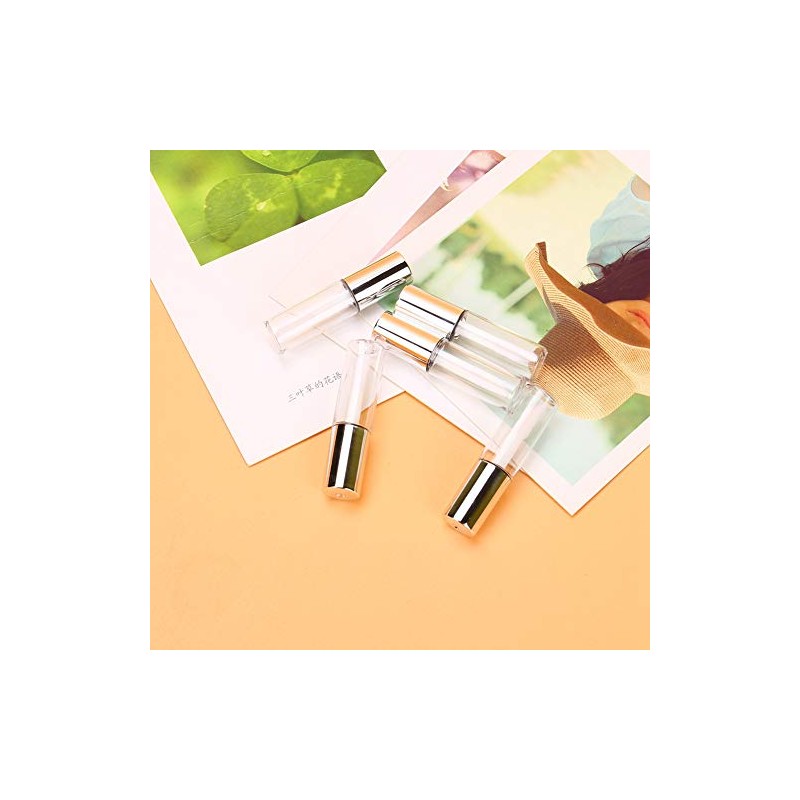 45 recipientes vacíos para brillo de labios, 1,2 ml, tubo