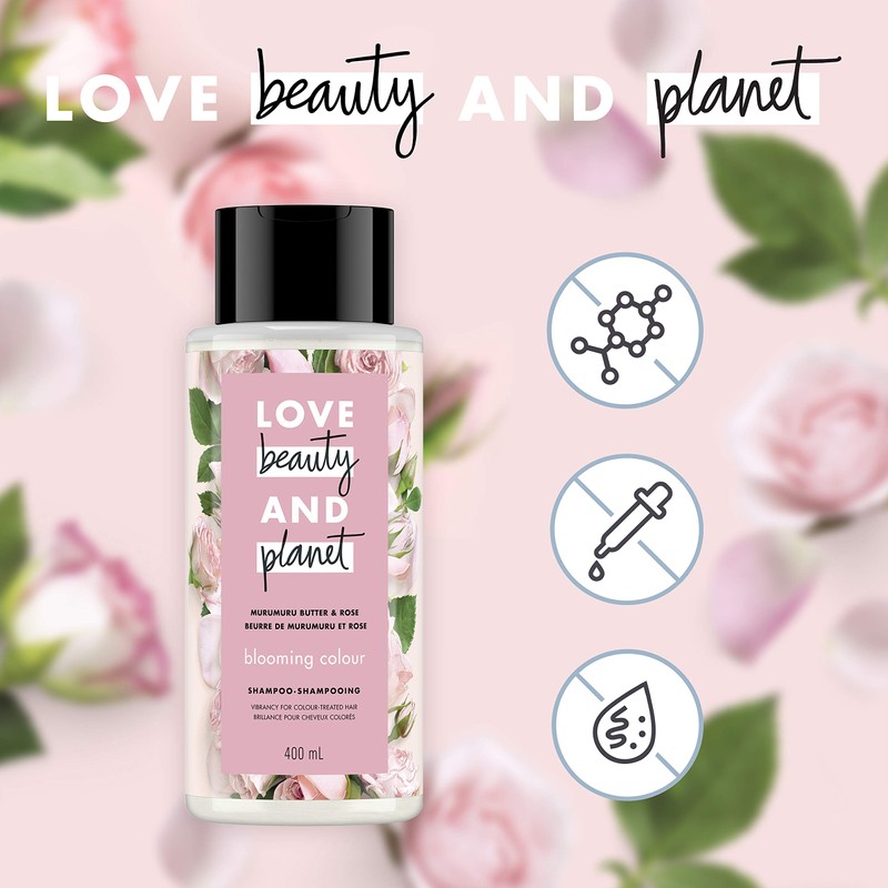 Love Beauty And Planet Murumuru Butter & Rose Oil Shampoo