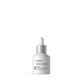 Laboratorios Babé RENEW SERUM | Verjüngendes Gesichtsserum | Erneuert und befeuchtet empfindliche Haut | mit Retinal, Hyaluronsäure und Präbiotika | Leichte Textur