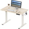 SHW Memory Preset Electric Height Adjustable Standing Desk, 40 x