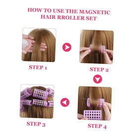 TOVINANNA 36pcs Hair Curling Rollers Air Curling Tools for Hair Types Design Convenient for Home and Travel Styling