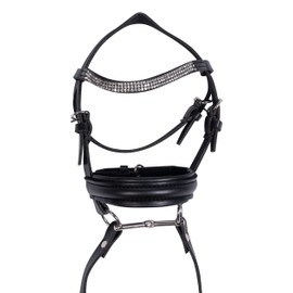 HKM Cuddle Pony Bridle Black One Size