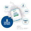 Nu U Nutrition Calcium Magnesium Zinc & Vitamin D Supplement