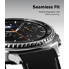 【Ringke】Galaxy Watch 8 Classic 46mm ケース [クラシックな時計デザイン] 傷防止高級ステンレスアクセサリーカバー（インナーベゼルカバー）簡単取り付け ブラック- Inner
