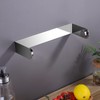 ZUNTO Adhesive Paper Towel Holder, Under Cabinet Paper Towel Rack