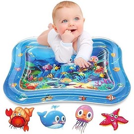 Tummy Time Water Mat  Inflatable Tummy Time Water Play Mat for Babies, Infants and Toddlers 3 to 12 Months Promote Development Toys Baby Gifts:_Octopus