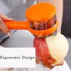 Vegetable Peeler with Container Double Sided Stainless Steel Blade Easy