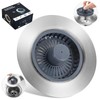 Fozite Upgraded 3-in-1 Kitchen Sink Drain Strainer, Stainless Steel Pop