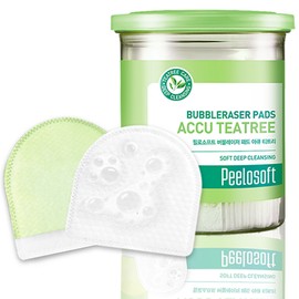 Mediheal Philosoft Bubble Laser Pads Accu Tea Tree, 20-pack, 1 pack / 필로소프트 버블레이저 패드 아큐 티트리, 20매입, 1개