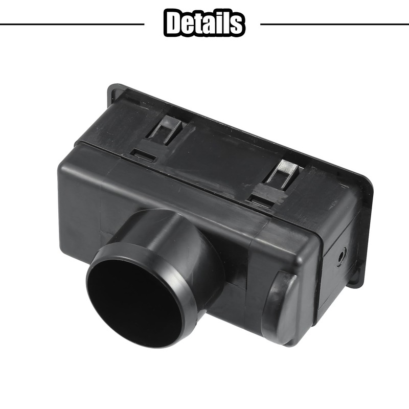 ACROPIX 10.5x4.7cm Black AC Air Conditioner Vent Outlet Universal RV