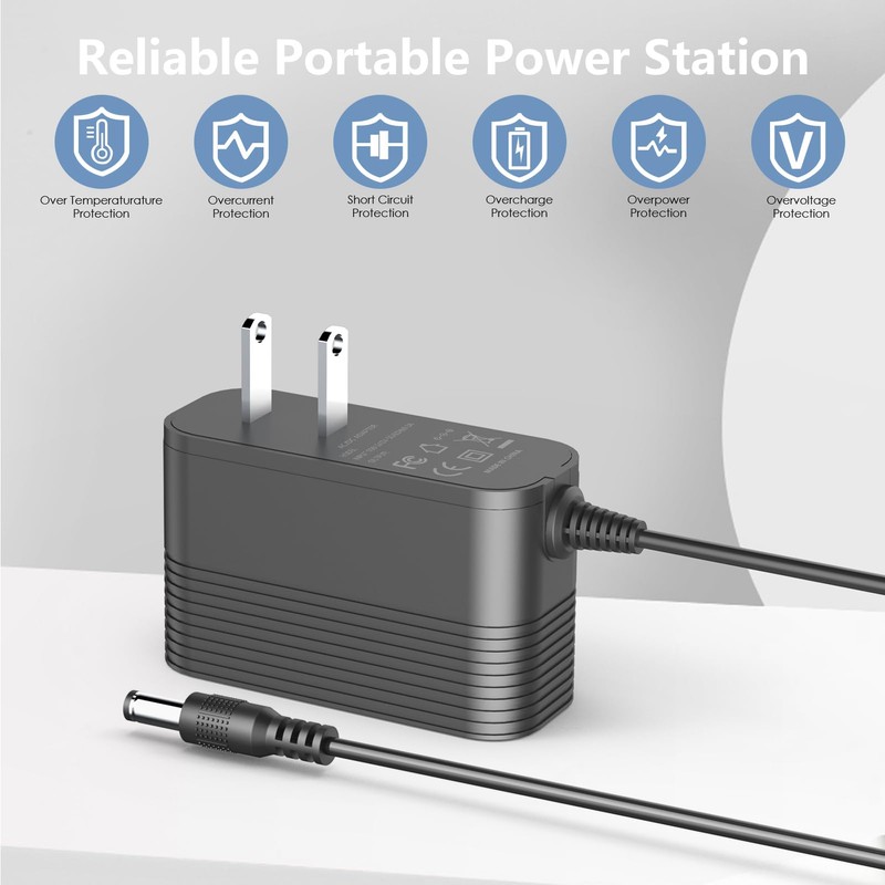 15V Charger for Karaoke Machine Replacement for JYX, GEYGUY, TONOR,