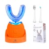 Cepillo de dientes ultrasónico en forma de U para adultos,