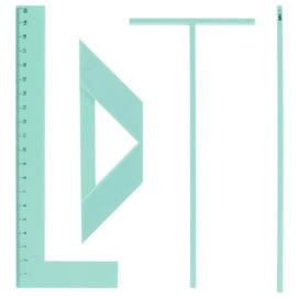 FwQoFvk Bookbinding Easy Scrapbooking Tool Plastic Positioner Ruler Journal Book Binding Punch Guide Set Convenient Binding Device Bookbinding Cradle Tools for Starter Scrapbooking Kits (Style 1)