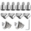 GaiRen Bimini Top Hardware, Fits 1'' OD Boat Fittings Heavy