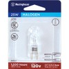 Westinghouse 04721 Corp 25-watt Halogen Bi-Pin Bulb, Clear