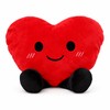 Heatable & Coolable Plush Heart Toy, Adorable 12.6” Microwaveable Weighted