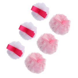 Beavorty Makeup Powder Puff Comfortable Makeup Applicator Round Face Powder Puff for Women