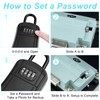 Noxtioanip Key Safe with Number Code, Key Safe 4 Digit