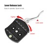 SEANDAYTOY AC-60 60mm Arca Swiss Quick Release Lever Clamp for