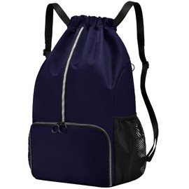 GiMiUiTo - Bolsas de malla con cordón grande para gimnasio