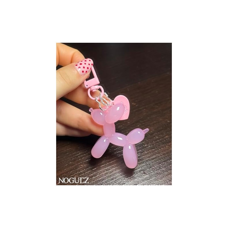 Noguez. Llavero con Forma de Globo en Figura de Perro