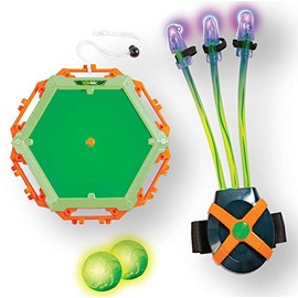 Diggin Slimeball Light Claw & Glow Target - Wearable Blacklight Glove with Sticky Slime Target & Glow Balls