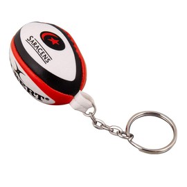 Gilbert saracens rugby ball key ring