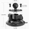 LOKTENWO Twist-Lock Suction Cup Mount with 1” Ball