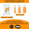 Quality Foam Ear Plugs 10 Pair - 32dB Comfortable Earplugs