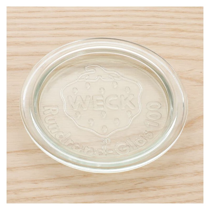 WECK WE784 Mold Shape Glass Canister, 51.0 fl oz (1,550