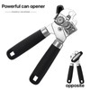 Manual Can Opener, Handle for More Comfortable Grip, Hand Can