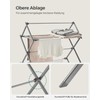 SONGMICS Foldable Clothes Drying Rack, Laundry Drying Rack, Clothes Airer,