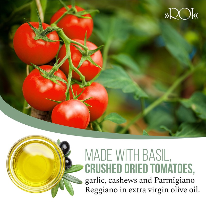 ROI Red Pesto - Sundried Tomato Pesto Sauce Made With