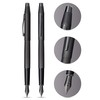 Cross Classic Century Brushed Black PVD Fountain Pen with Medium