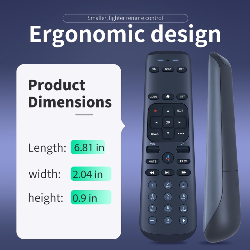 ZWP Replacement Voice Remote Control for DirecTV Stream AT&T TV