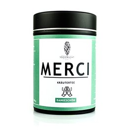 1001 Frucht - Merci Herbal Tea - Herbal Tea - in a Tin - No Preservatives - 120 g