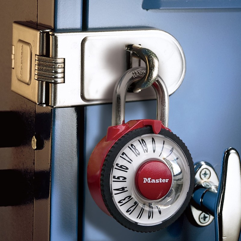 Magnifying Lens with Combination Padlock 1588jadred