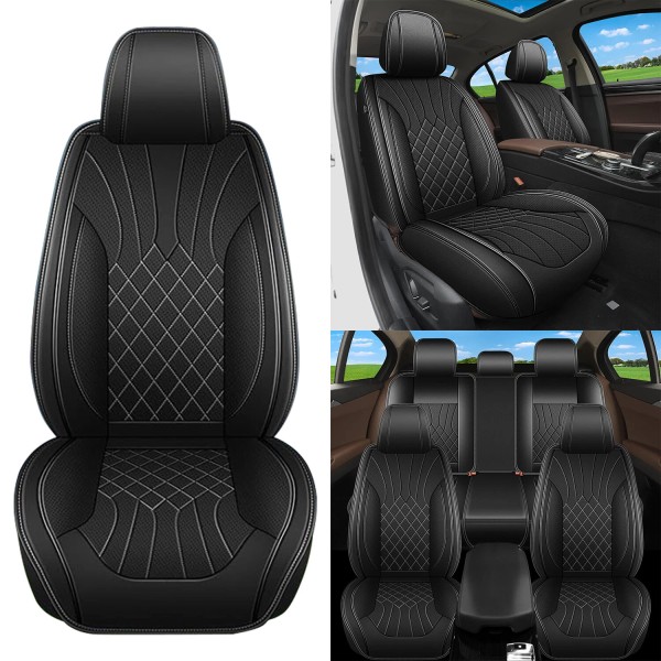 Unbranded Car PU Leather Front Rear For Toyota RAV4 2013-2018