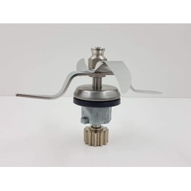 FLAVOR PLUS Steel Blades Compatible with Monsieur Cuisine Plus Food Processor. 12 Teeth Lower Gear (Before Purchasing Check if the Lower Sprocket is the Right to Your Machine)