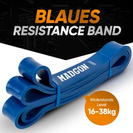 Martial resistance bands for optimal training. Tear-resistant and durable training bands in 5 strengths with pouch. Resistance bands for all muscle groups + training guide (English language not guaranteed). Fitness band loop., 208 cm